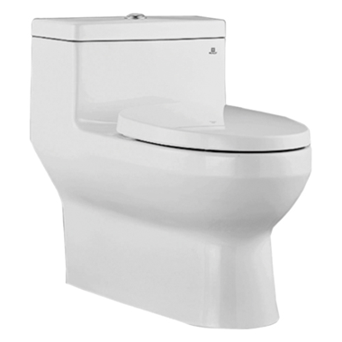 噴射虹吸雙按連體坐便器LD77278