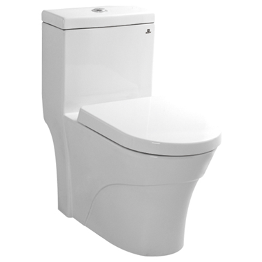 噴射虹吸雙按連體坐便器LD77280