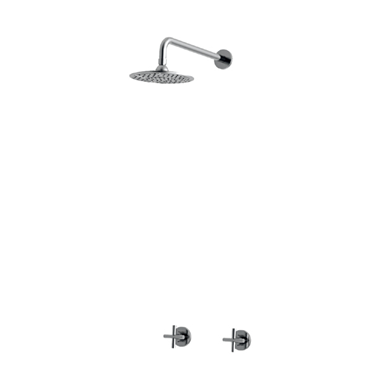 雙把暗裝淋浴龍頭LD15400