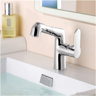 抽拉式面盆龍頭LD15670L